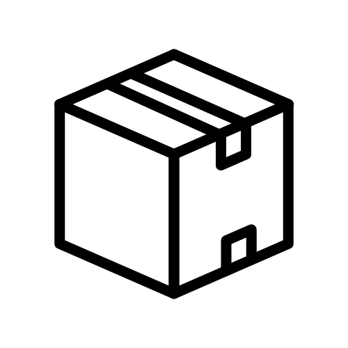 صندوق كرتوني مغلق