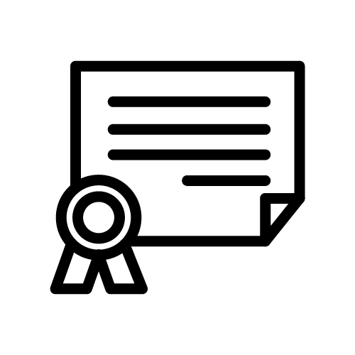 شهادة شكر (أفقي)