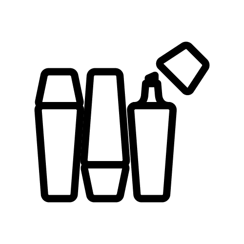 أقلام تظليل