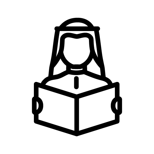 رجل سعودي يقرأ / دراسة عربية
