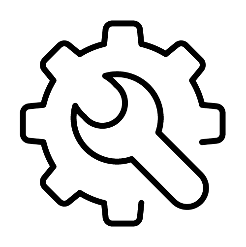 ترس مع مفتاح صيانة