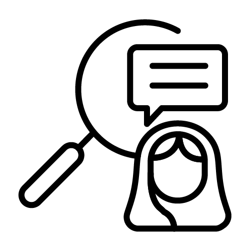 بحث مع امرأة
