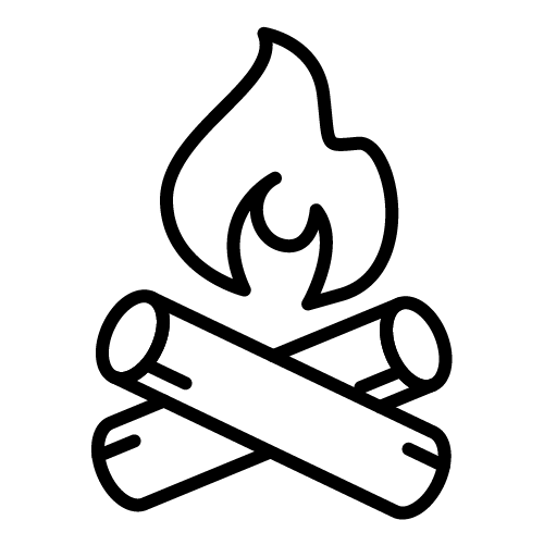 نار مع حطب