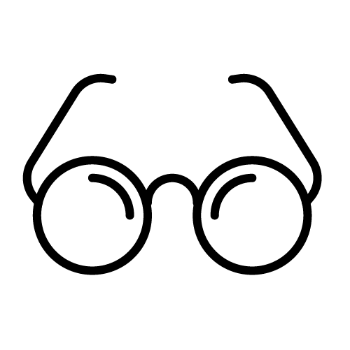 نظارة دائرية
