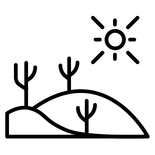 منظر صحراء