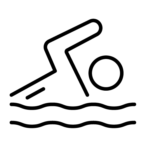 شخص يسبح