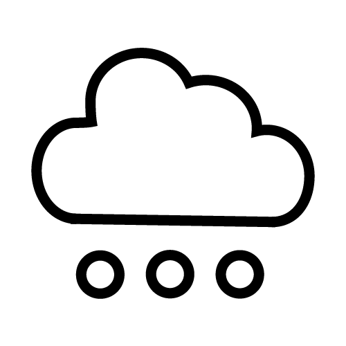 غائم مع ثلج