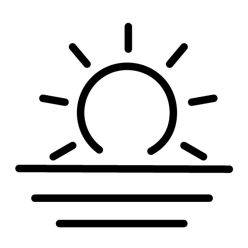 شمس وضباب