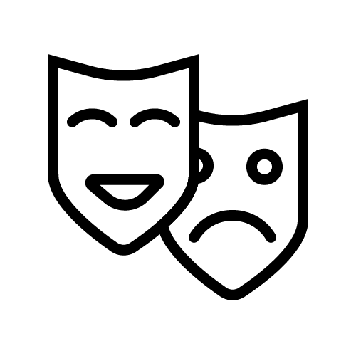 أقنعة المسرح