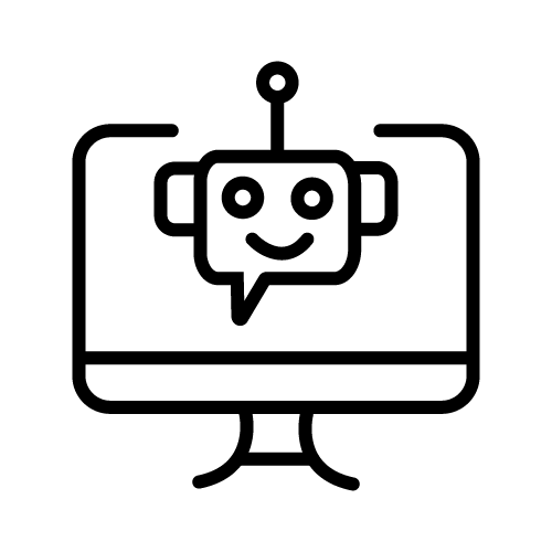 روبوت محادثة على الحاسوب