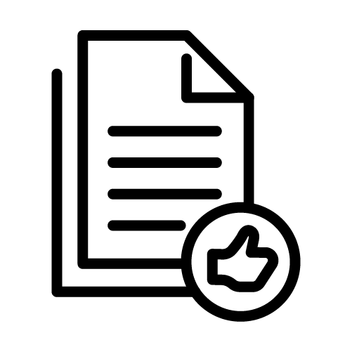 المستند مع علامة الإعجاب