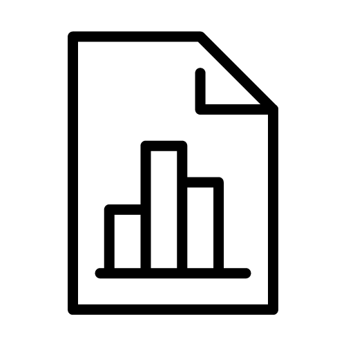 ملف برسم بياني عمودي