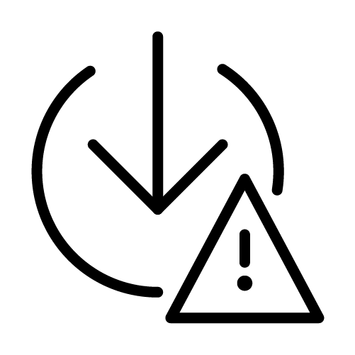 تحميل مع تحذير