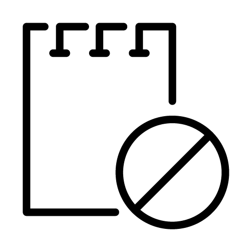 ملاحظة محظورة