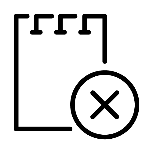 حذف ملاحظة
